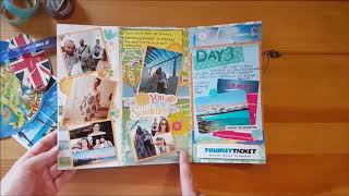 Travel junk journal | flip through
