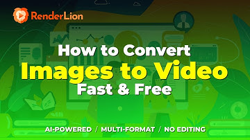 Turn Photos into Short Videos in Seconds! | AI Slideshow Maker with RenderLion