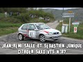 Rallye du Bassin Annonéen 2022 - Citroën Saxo VTS N°87 - Jean-Rémi SALLE et Sébastien JUNIQUE