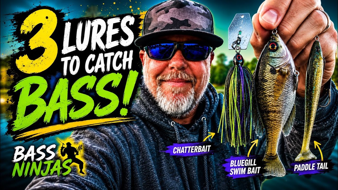 3 Proven Bass Lures Every Angler Should Own