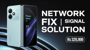 Tecno Phantom V Fold AD10 Network Problem Fix  Signal Solution Guide