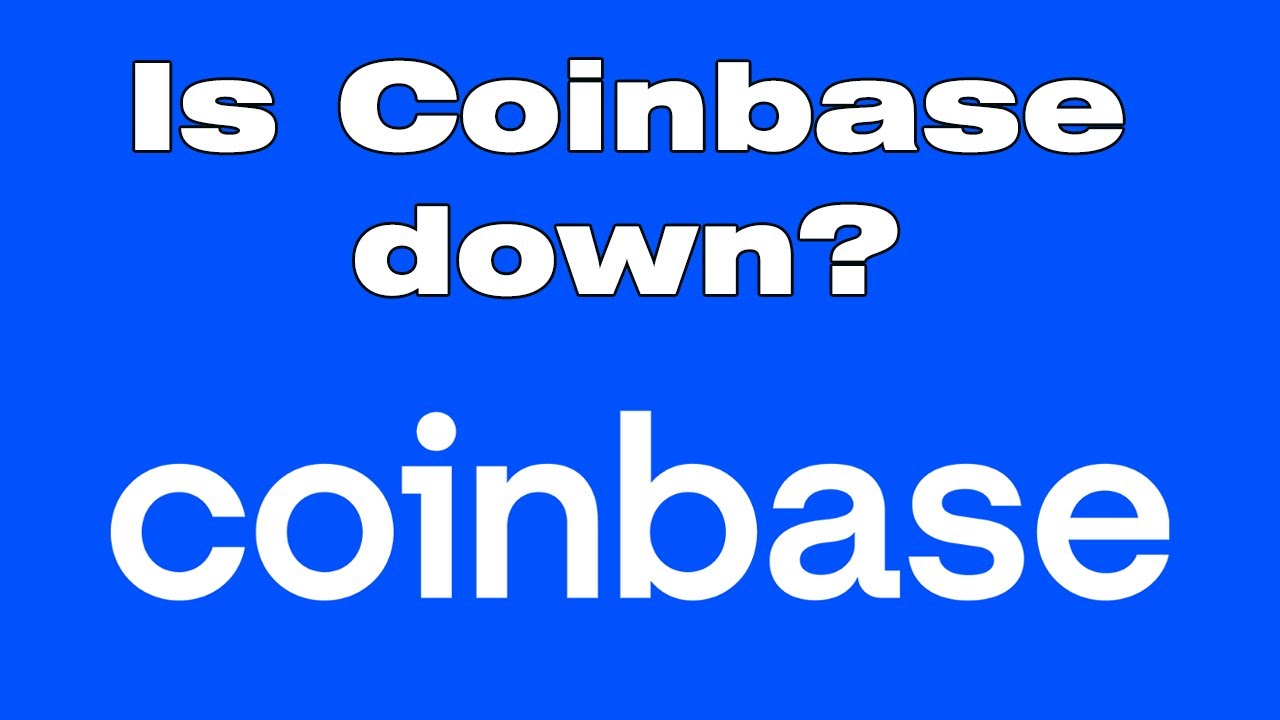 coinbase website down