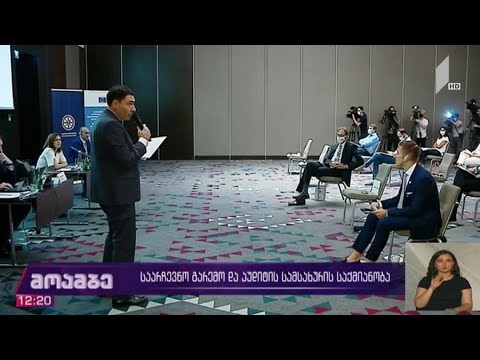 საარჩევნო გარემო და აუდიტის სამსახურის საქმიანობა