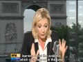 Affaire DSK : L'avis de Marine Le Pen (sous-titré US)