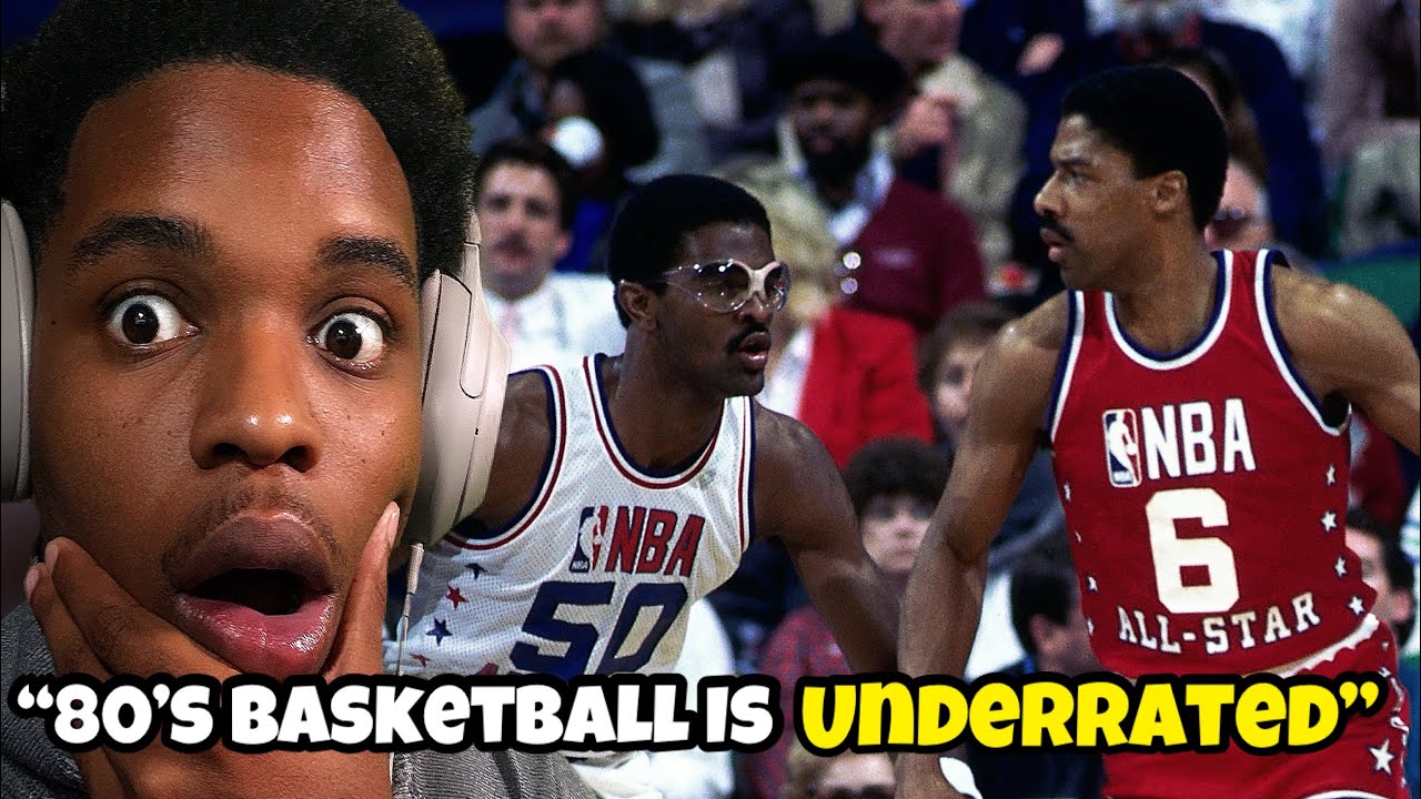 Реакция поколения Z на ИСТИННОЕ ПРЕВОСХОДСТВО НБА! Лучший момент Матча всех звёзд 1987 года