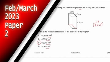 IGCSE Physics February March 2023 Paper 2