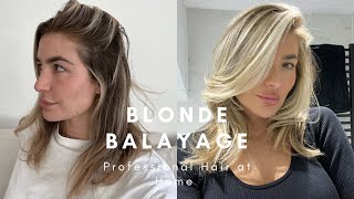 How to Professionally Balayage Hair at Home - Step by Step How I Do My Hair | Redken Wella