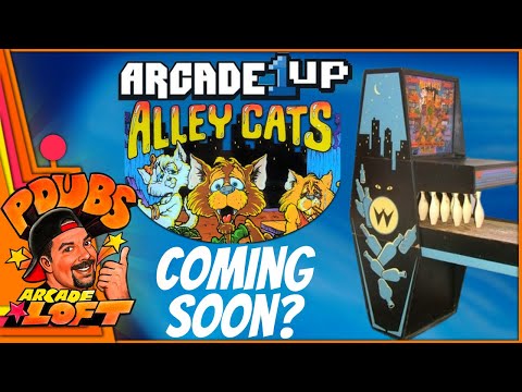 Will Arcade1Up Release Williams Alley Cats Shuffle Bowling?!?! Big Leak by TNT Amusements! from PDubs Arcade Loft