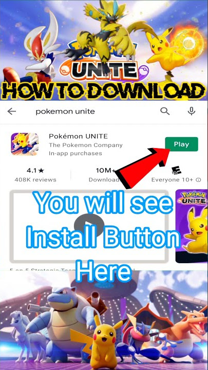 Download Pokémon Unite not available in your country problem solved. #pokemonunite #pokemon #shorts