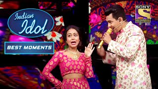 Neha की Request पर Aditya ने उनके साथ किया इस गाने पर Perform! | Indian Idol | Best Moments