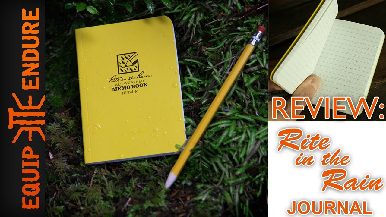 Rite in the Rain Outdoor Journal and Tactical Pen Review — The Pen Addict