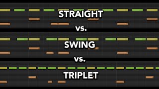 Straight vs. Swing vs. Triplet Drum Grooves Explained