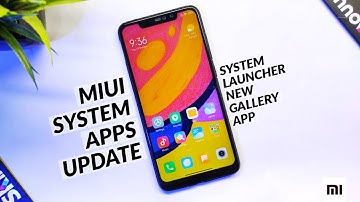 Miui 11/12 System App Update | New Gallery And System Launcher | Poco M2 Pro