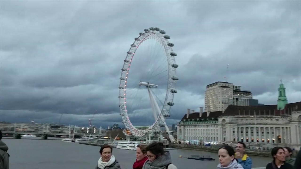 London Sights, Walking Along the River Thames [4K] YouTube
