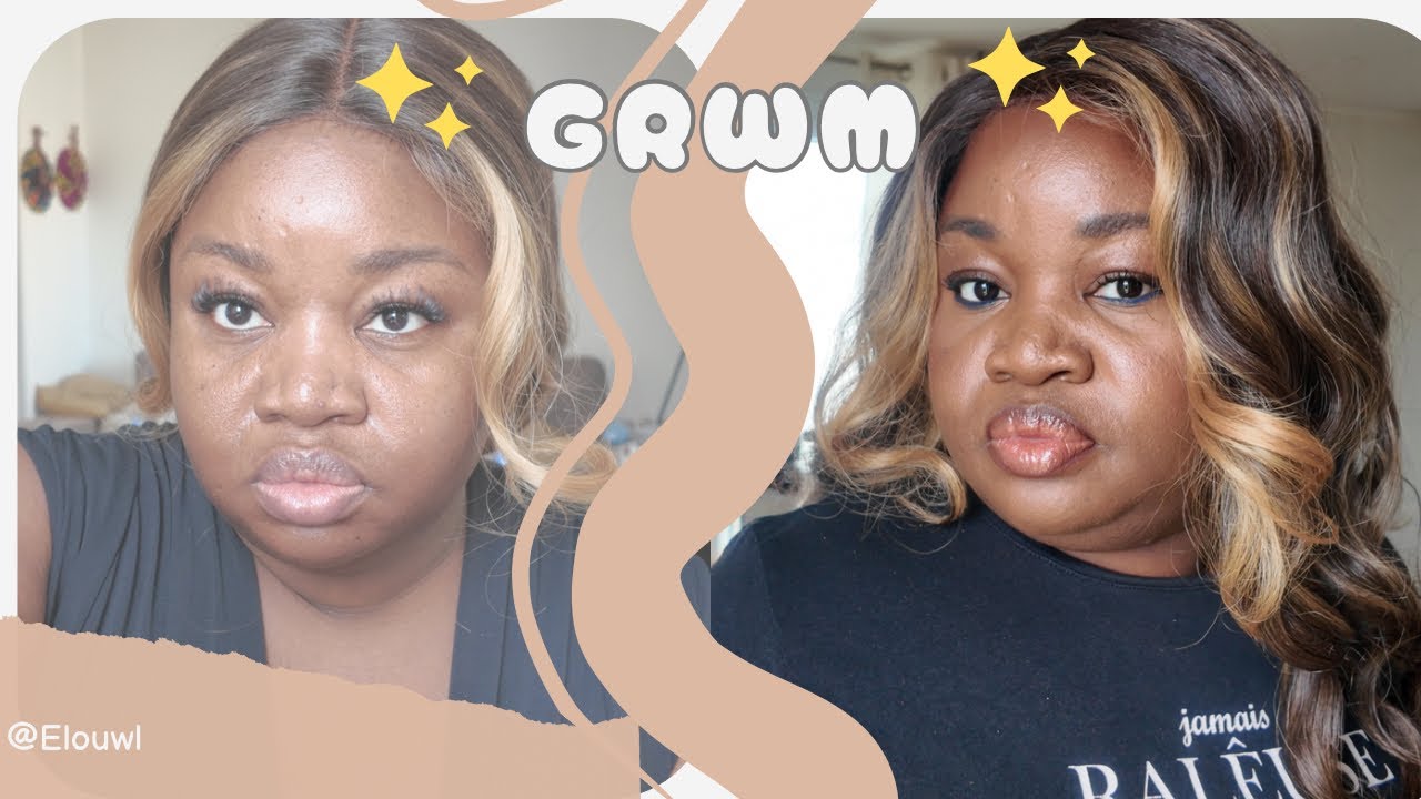 GRWM Make up et coiffure 🫶🏾