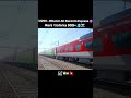 🚄 Bikaner AC Duronto Express Ka Powerful Crossing Scene ☠️🥶 #railfan
