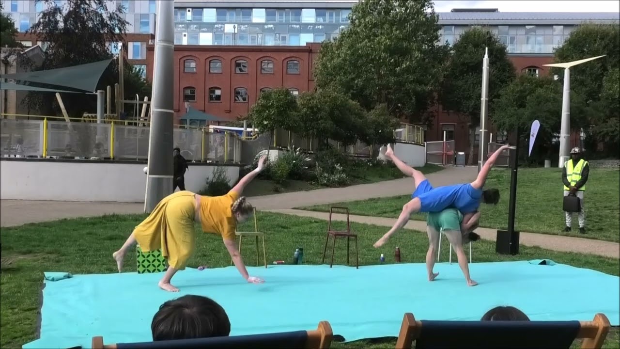 MIMBRE Acrobatic Theatre in Kensington & Chelsea Festival - 6 August 2023 London UK