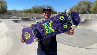 Rob Roskopp's 9.5 x 31 'Face' Reissue Product Challenge w/ Andrew Cannon! | Santa  Cruz Skateboards - YouTube
