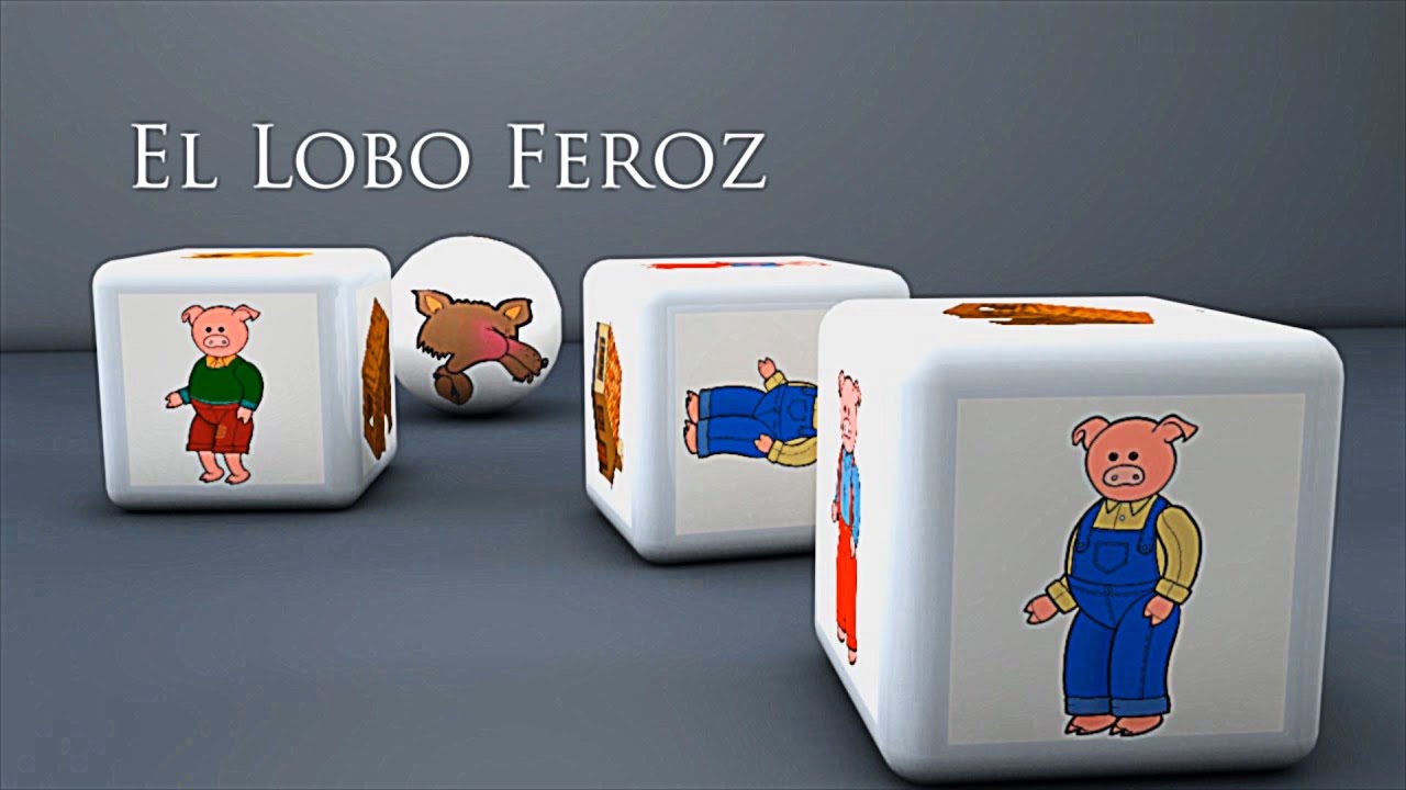 Los Tres Cerditos, Caperucita Roja, Siete Cabritillos y El LOBO FEROZ (3 Cuentos)
