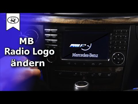 Mercedes Radio Logo ändern | change comand logo | VitjaWolf | Tutorial | HD