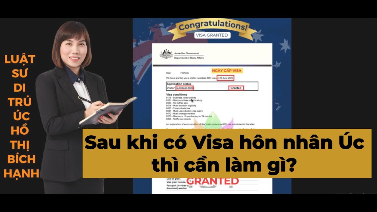 Bạn đã thật sự hiểu rõ các điều kiện đi kèm khi được cấp Visa hôn nhân Úc? | Hotline: 0431 323 366