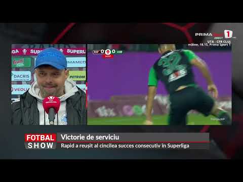 Florin Maxim a găsit vinovatul după Rapid - Corvinul 2-0: „Nu-și merită locul în echipa noastră”