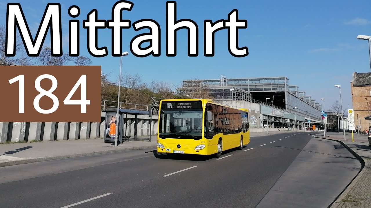 Berlin | Mitfahrt | Mercedes-Benz Citaro C2 hybrid | Linie 184 | Reichartstraße - S Attilastraße