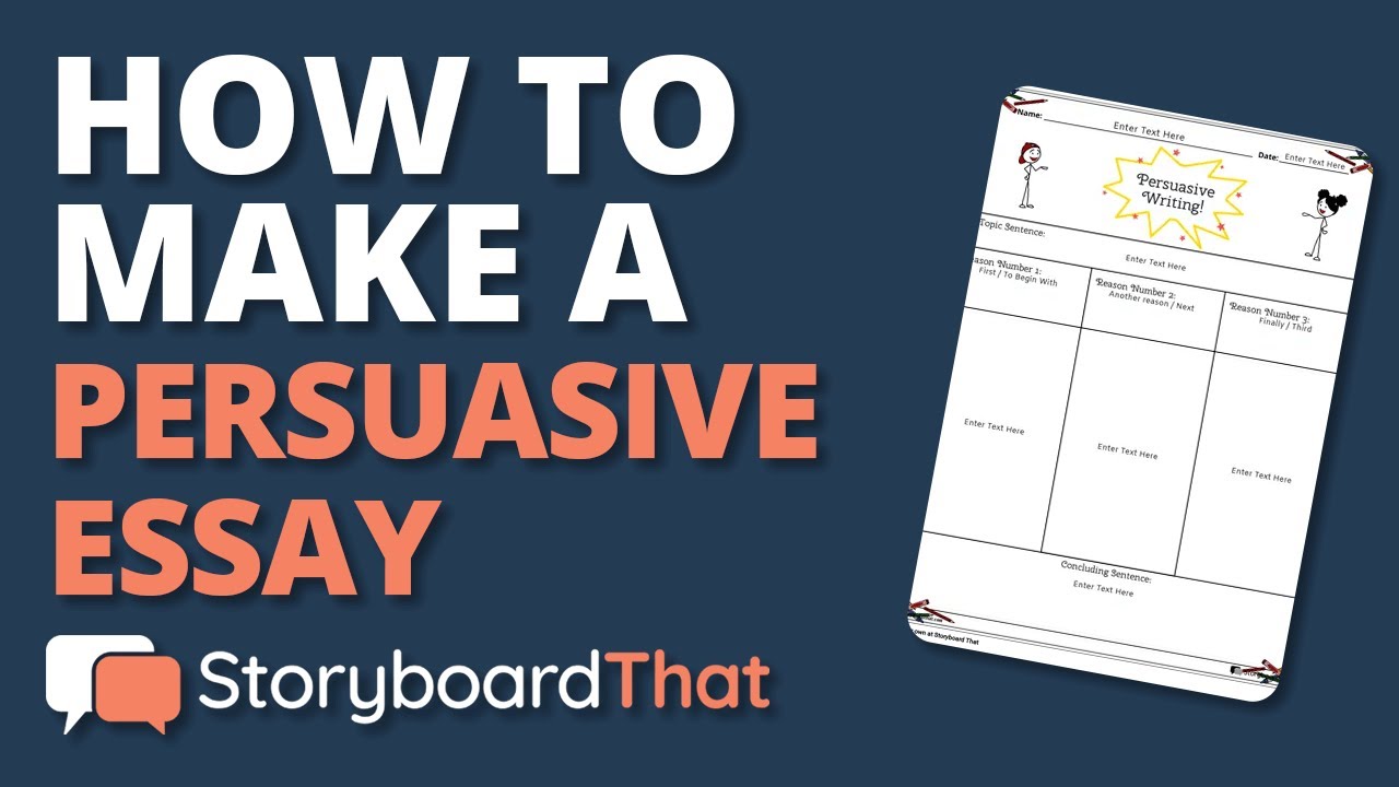 persuasive essay creator