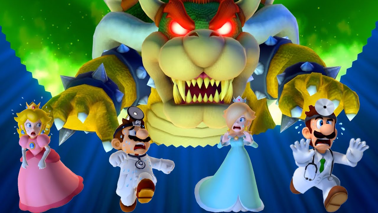 Mario Party 10 Mushroom Park - Peach Vs Mario Vs Rosalina Vs Luigi (Hardest Difficulty)