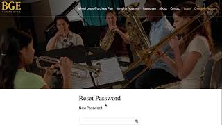 Resetting your Password screenshot 3