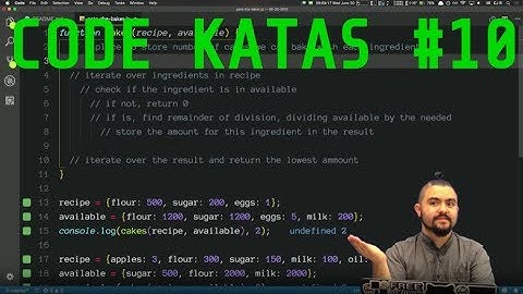 Code Katas #10 - Solving Code Wars Katas and Talking Through My Process