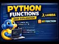 functions in python | bscsit student
