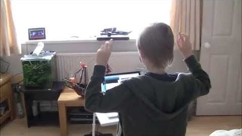 Kinect Pure data audio test