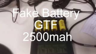 Battery Lithium Gtf 16340 2500Mah Fake