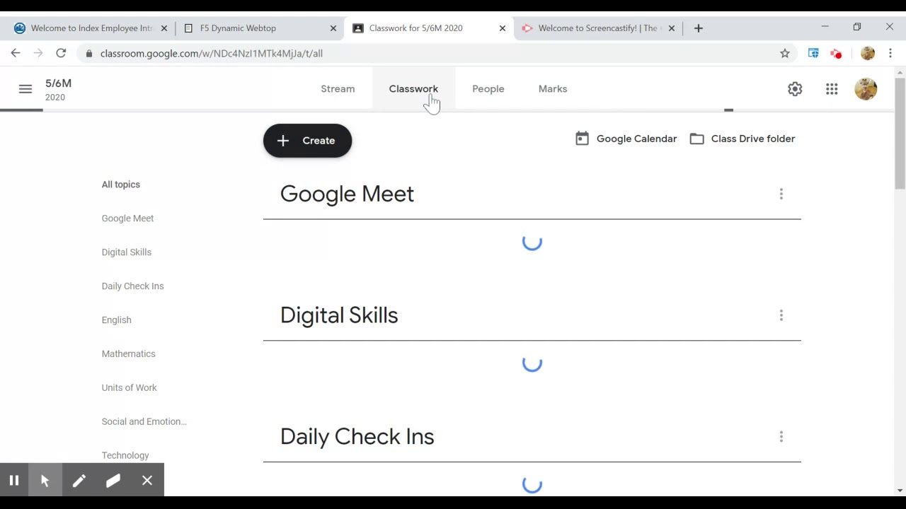 Finding Resources and Tasks on Google Classroom - YouTube