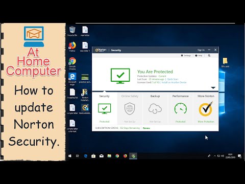 Video: Cara Memperbarui Antivirus Nortonton