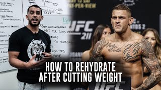 How to Rehydrate After a Weight Cut in MMA & Combat Sports | Phil Daru
