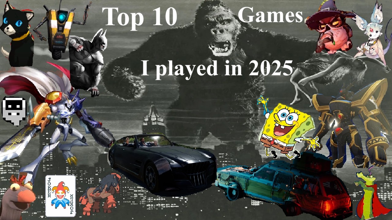 Top 10 Games I Played in 2025 - YouTube