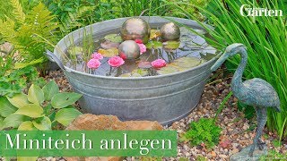 Kleiner Teich, Große Wirkung So Gestaltest Du Deinen Eigenen Miniteich Für Den Außenbereich