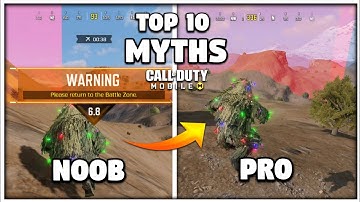 TOP 10 MYTHBUSTER IN COD MOBILE | CODM TIPS AND TRICKS | CODM MYTHS | PART 16