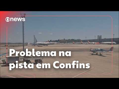 Belo Horizonte International Airport suspends arrivals and departures #g1