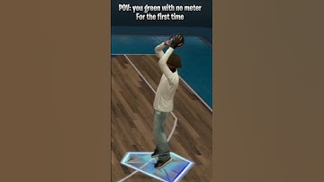 Greening with no meter for the first time #comp #nba2k #2k23 #bestjumpshot2k23