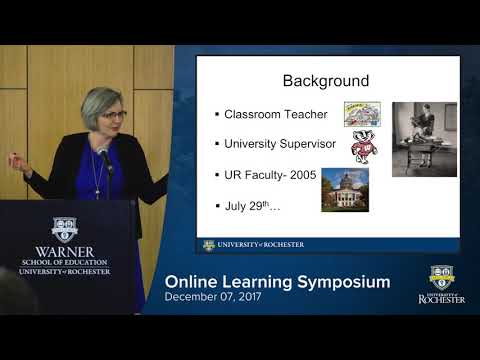 Faculty and student experiences with Online Learning at the UR, Martha Mock
