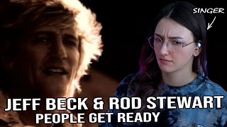 Lovely Message! I Jeff Beck, Rod Stewart - People Get Ready I Singers Reacts I