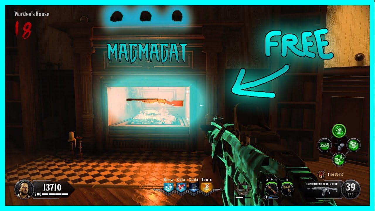 How To Get MAGMAGAT - Blundergat Blood of The Dead BO4 Zombies 