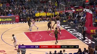 3rd Quarter, One Box Video: Los Angeles Clippers vs. Los Angeles Lakers