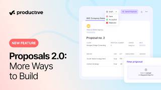 Proposals 2.0: More Ways to Build, Security Options & More