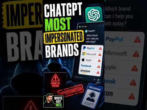 ChatGPT is now one of the most impersonated brands #news #tech #technology