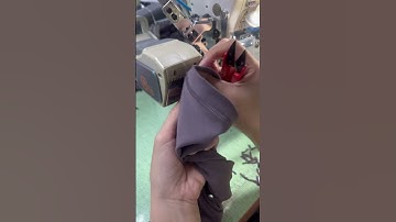 Hemming pants with new technology automatic thread cutter