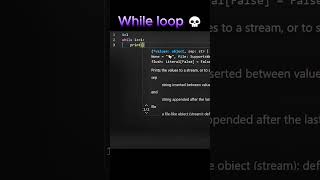 Power of while loop 💪🏼| #whileloop #python #programming #coding #viral #shorts